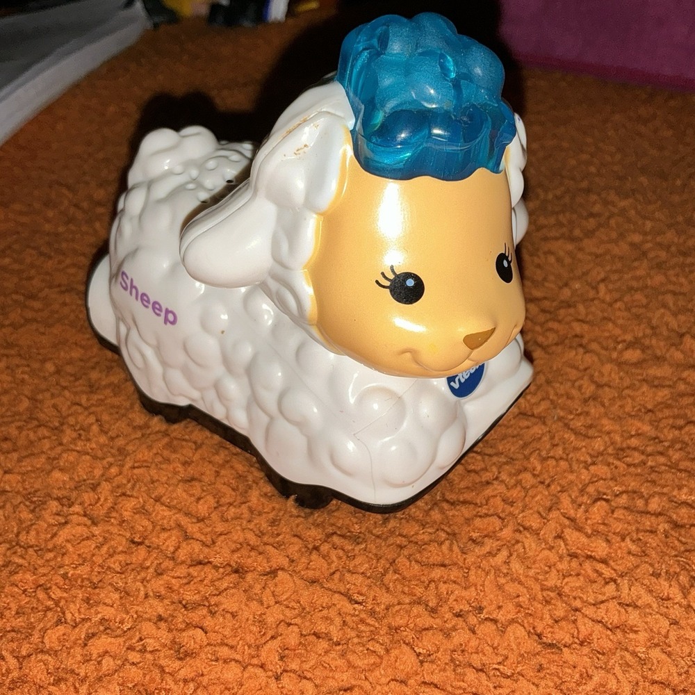 Vtech Shelly the Sheep Go Go Smart Animals Interactive Sounds Songs Light Works